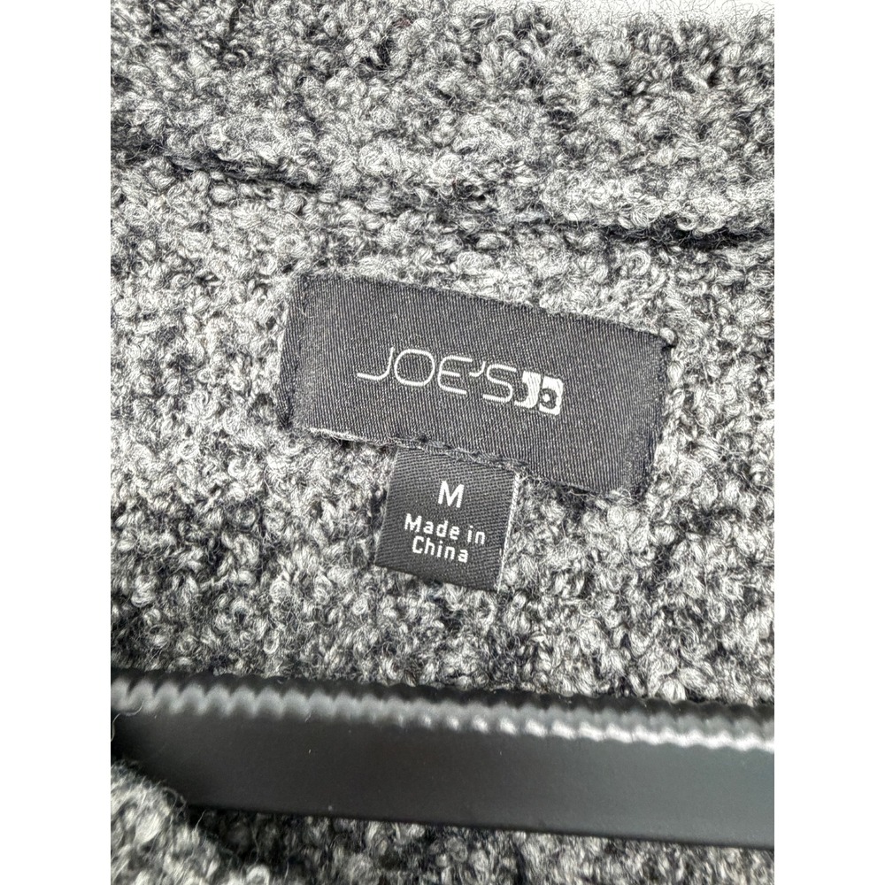 Joe's Jeans Gray Wool Yak Hair Blend Marled Crew Neck Sweater M - Picture 3 of 8
